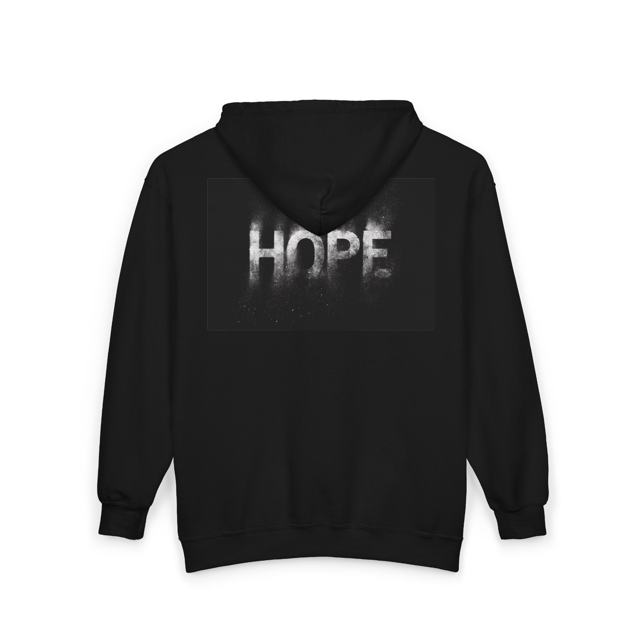 Inspirational 'Hope & Success' Zip Hoodie — "I Will Succeed in Life Not Immediately but Definitely"