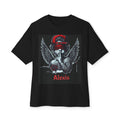 Angel Skull Tee — Personalized Alexis Graphic “It’s Not Impossible” Oversized Boxy T-Shirt