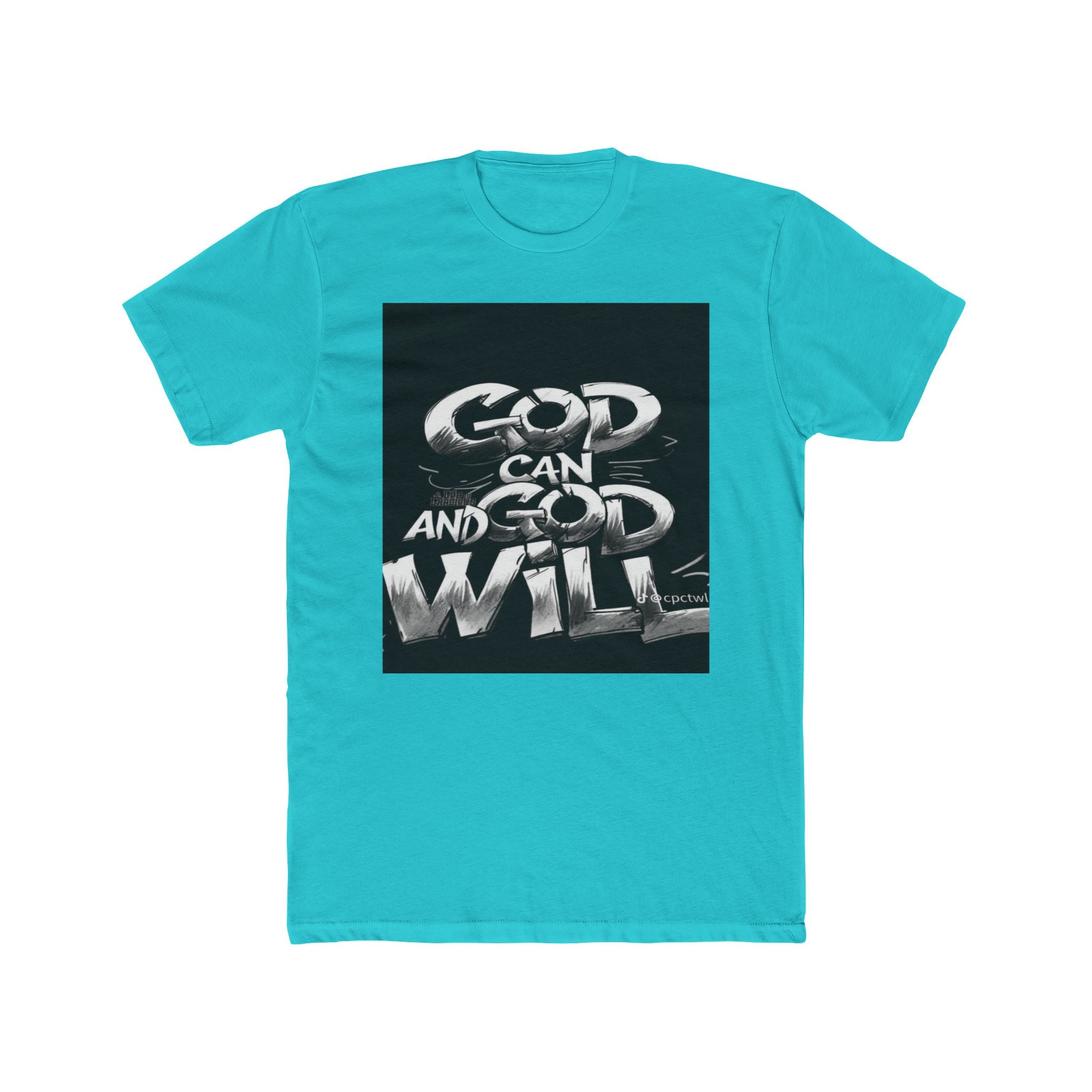 Christian Graphic Tee "God Can and God Will" — Inspirational Faith T-Shirt