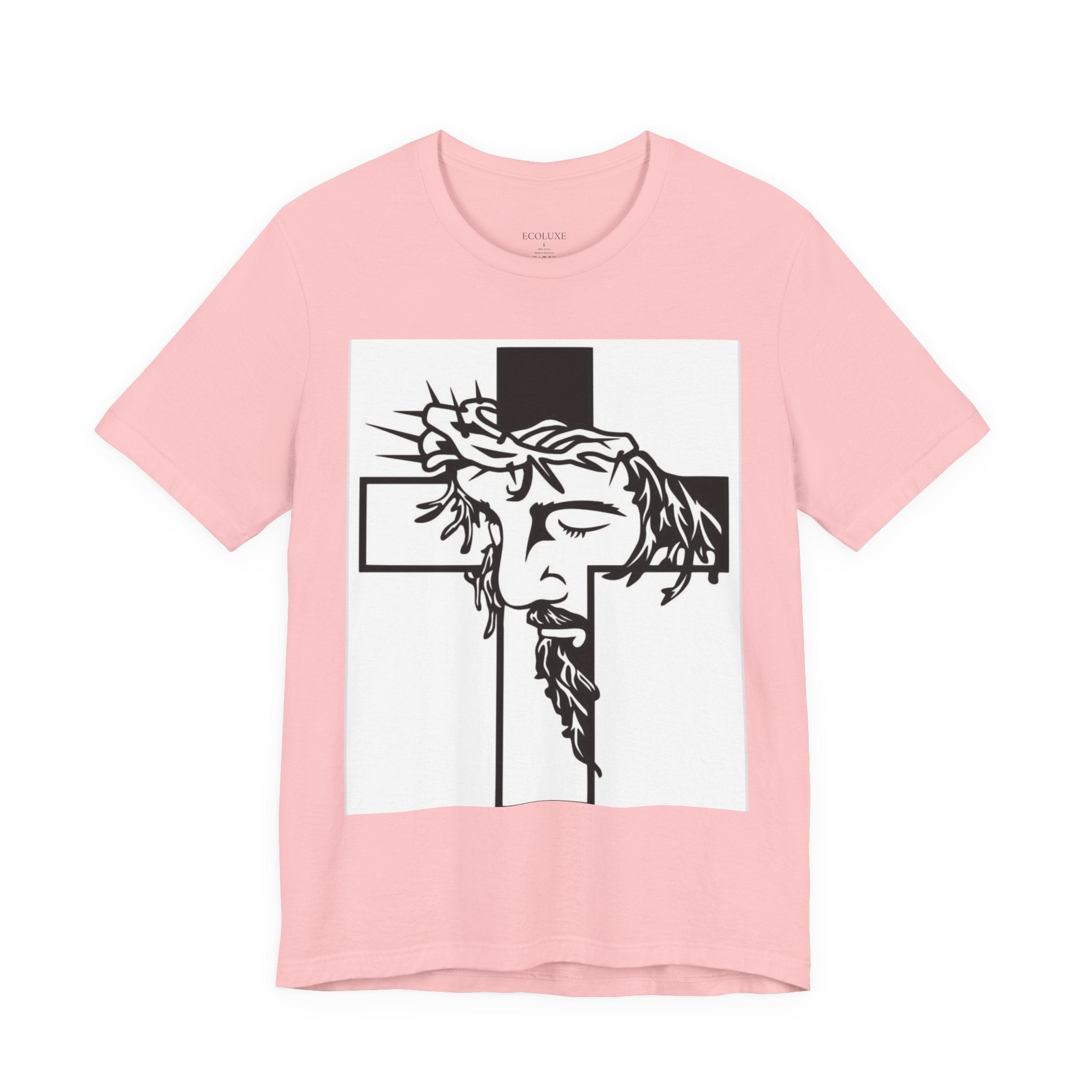 Christian Cross Tee — Jesus Crown of Thorns Graphic T-Shirt