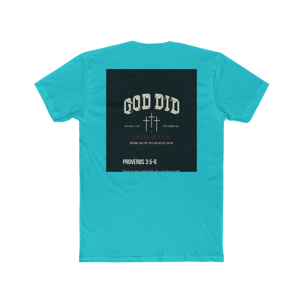 Christian Graphic Tee "God Can and God Will" — Inspirational Faith T-Shirt