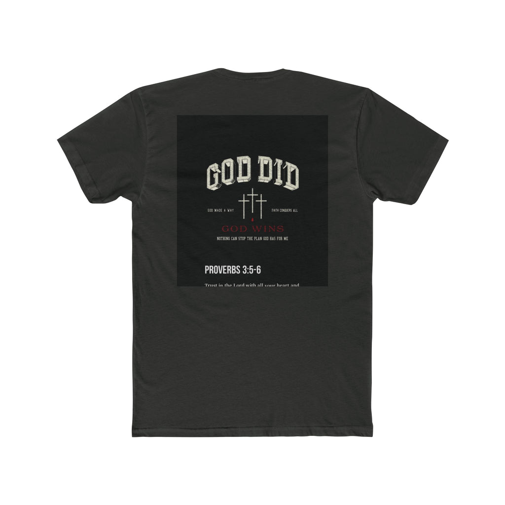 Christian Graphic Tee "God Can and God Will" — Inspirational Faith T-Shirt
