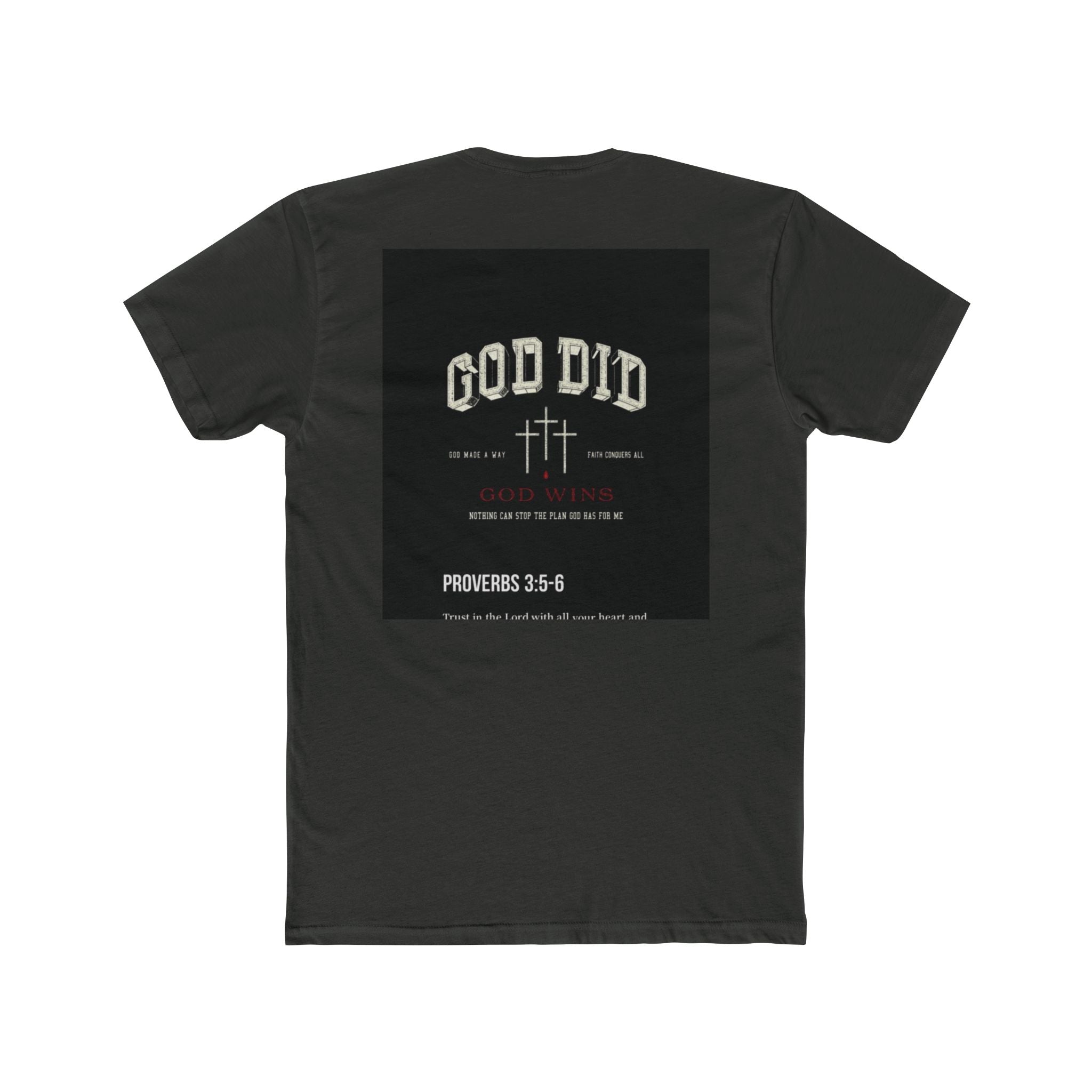 Christian Graphic Tee "God Can and God Will" — Inspirational Faith T-Shirt