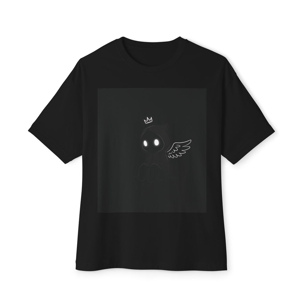 Soul 87 Boxy Tee — Angel Wing Graphic Oversized T-Shirt
