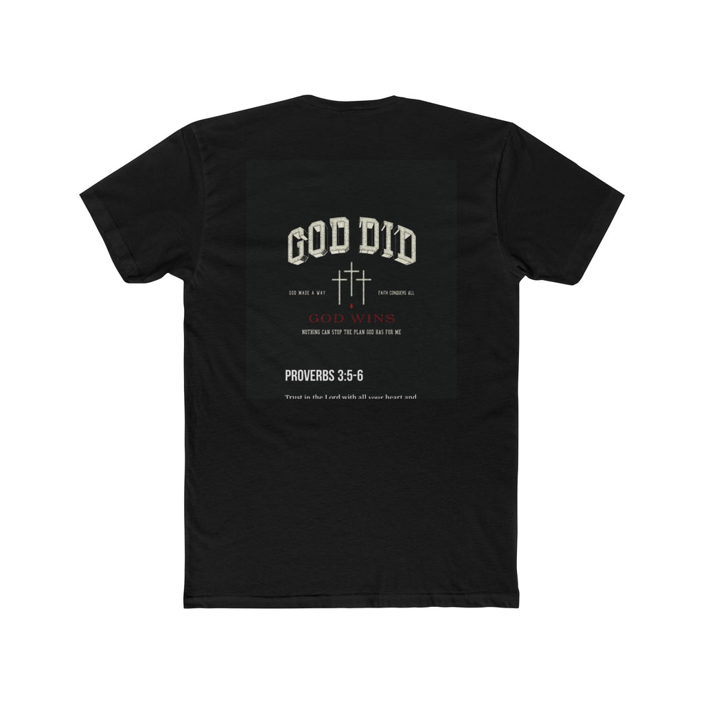 Christian Graphic Tee "God Can and God Will" — Inspirational Faith T-Shirt