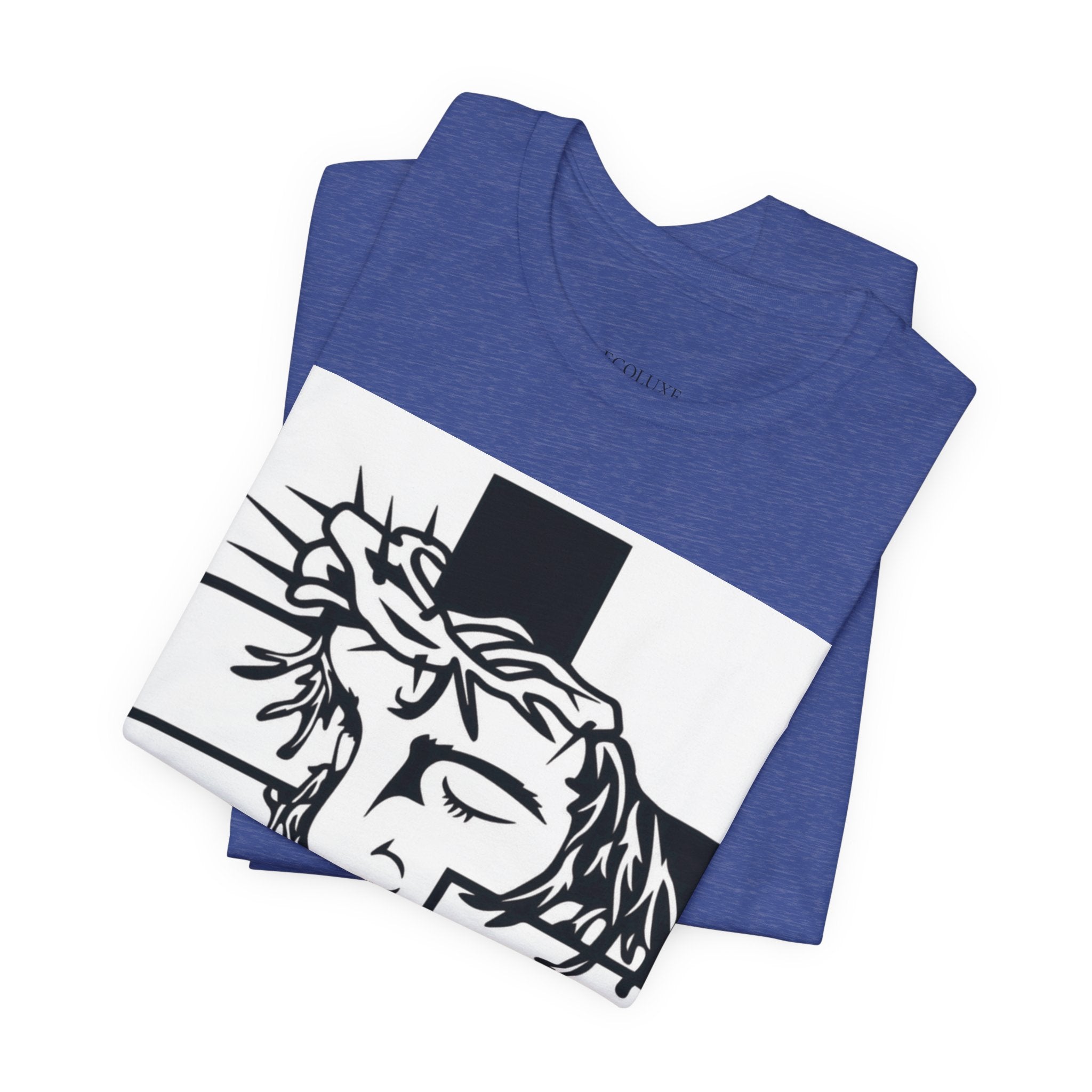 Christian Cross Tee — Jesus Crown of Thorns Graphic T-Shirt