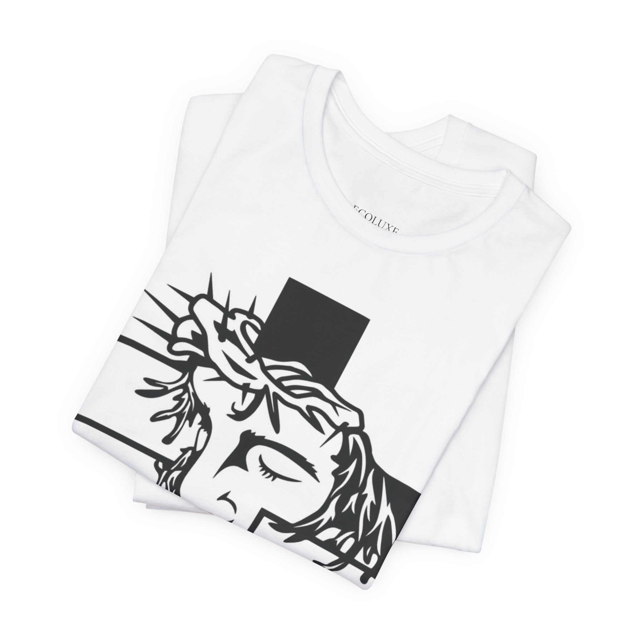 Christian Cross Tee — Jesus Crown of Thorns Graphic T-Shirt