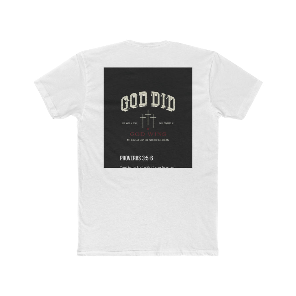 Christian Graphic Tee "God Can and God Will" — Inspirational Faith T-Shirt