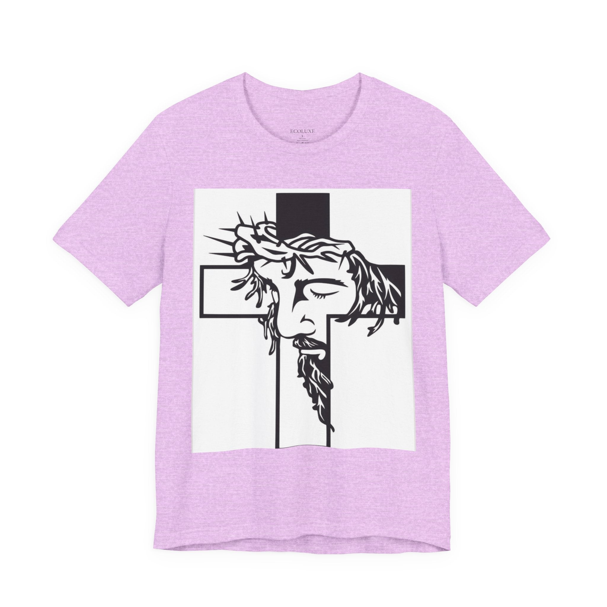 Christian Cross Tee — Jesus Crown of Thorns Graphic T-Shirt