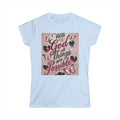 Christian Women’s Tee — “With God All Things Are Possible” Inspirational Shirt