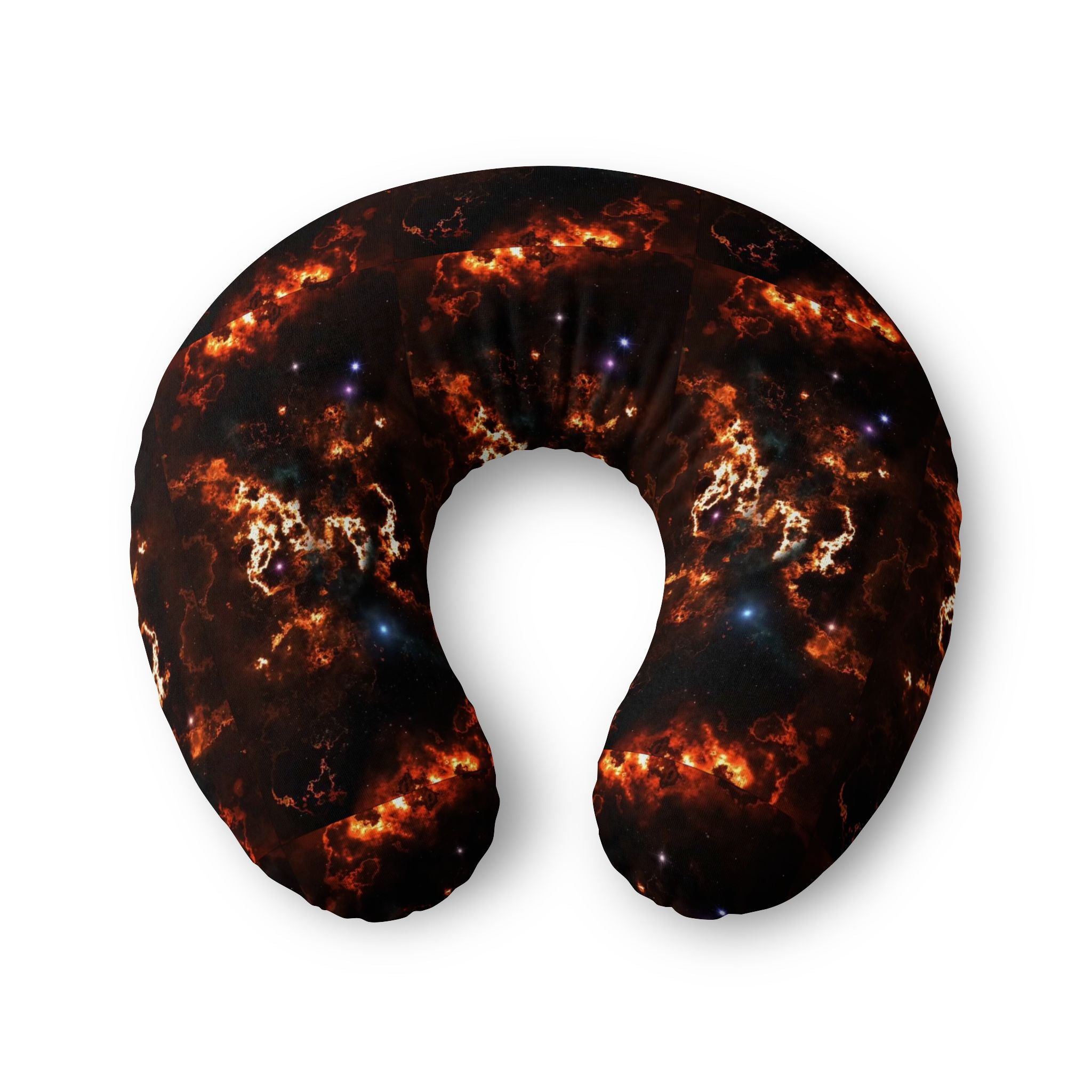 Galaxy Nursing Pillow Cover — Cosmic Nebula Print Breastfeeding Support