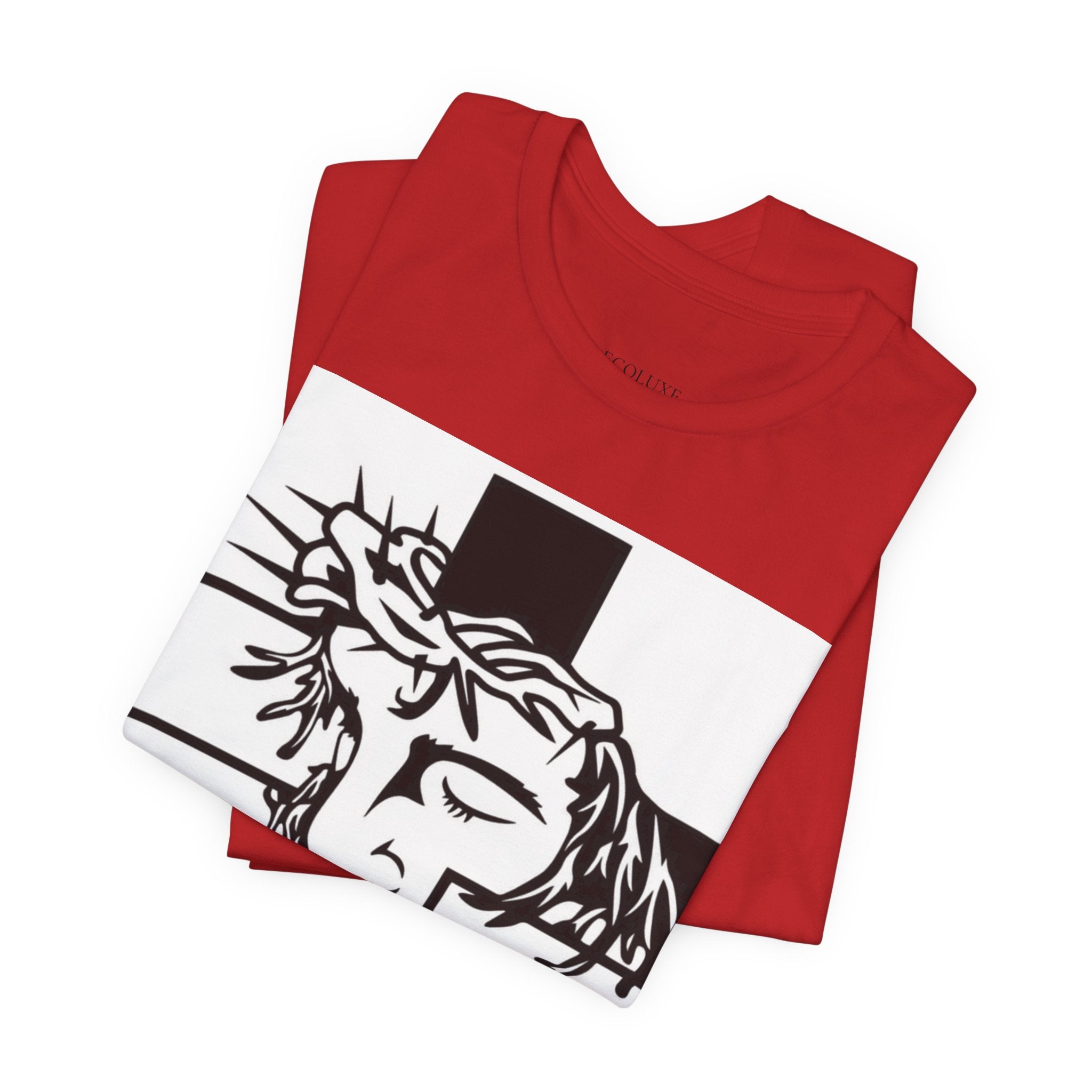 Christian Cross Tee — Jesus Crown of Thorns Graphic T-Shirt