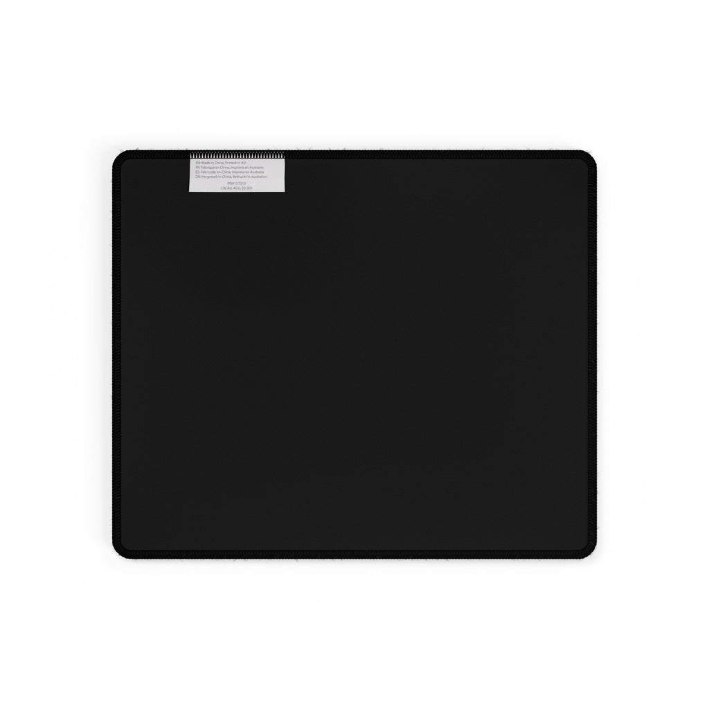 Space Nebula Desk Mat — Cosmic Black Gaming/Office Mousepad