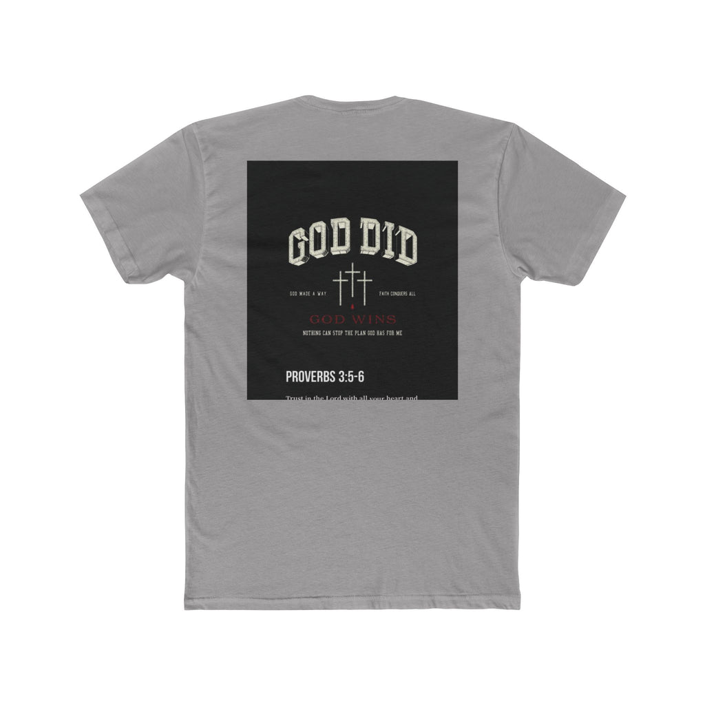 Christian Graphic Tee "God Can and God Will" — Inspirational Faith T-Shirt
